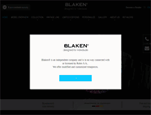 Tablet Screenshot of blaken.com